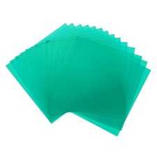 14 Pcs Color Correction Gel Light Filter Film 3.9x3.9 Inch, Green