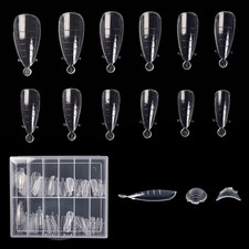 120Pcs Dual Nail Forms Poly Extension Gel Nai...