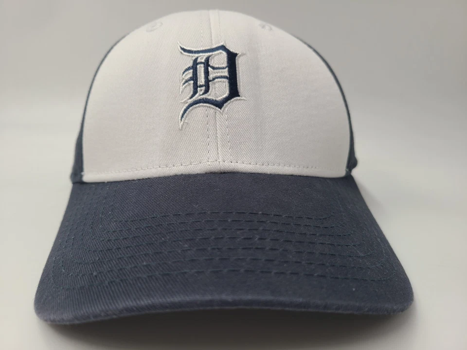 Kids Detroit Tigers Fan Favorite Adjustable Hat Cap Boys MLB Baseball White Blue - Image 2 of 4