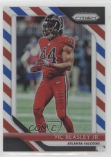 2018 Panini Prizm Red White & Blue Prizm Vic Beasley Jr #189 fm0
