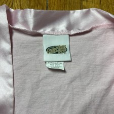 100 cotton Vintage Robe Pink Stain Detail On The Edge Large Cozy