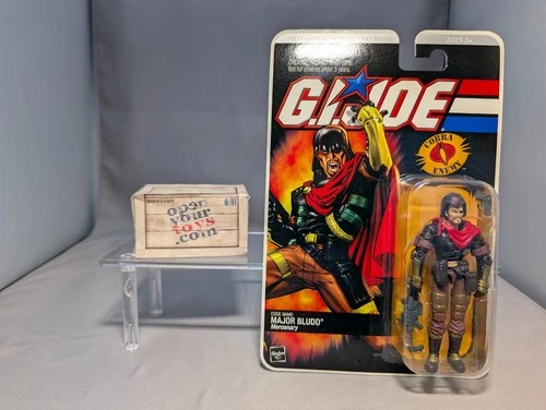 New Case Fresh Hasbro GI Joe DTC Major Bludd O-Ring Figure Direct to Consumer