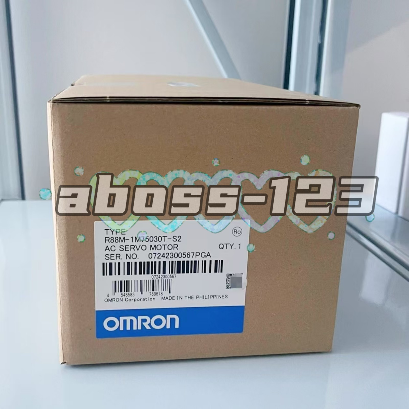 Omron R88M-1M75030T-S2 Servo Motor R88M1M75030TS2#1pcs New In Box