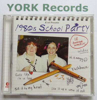 1980s SCHOOL PARTY - Various - Excellent Condition CD Album K-Tel