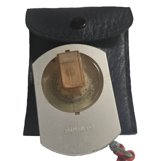 Vintage Suunto Prismatic Compass with Case (KB-77/360RL)