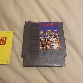 NES Game: Dr. Mario (Doctor Mario) [Boxed, Complete w/Manual]