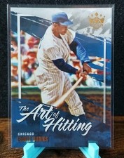 2022 Diamond Kings The Art of Hitting #1 Ernie Banks Cubs
