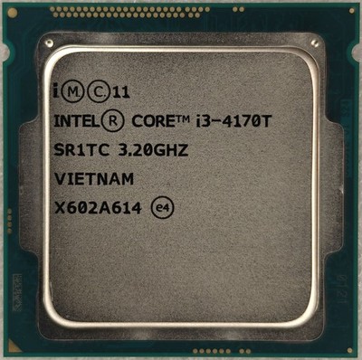 Intel Core i3-4170T 3.2 GHz SR1TC 2-Kern 4-Threads LGA1150 CPU Prozessor