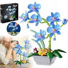 Orchidee Blumen Klemmbausteine Pflanzen Baust...