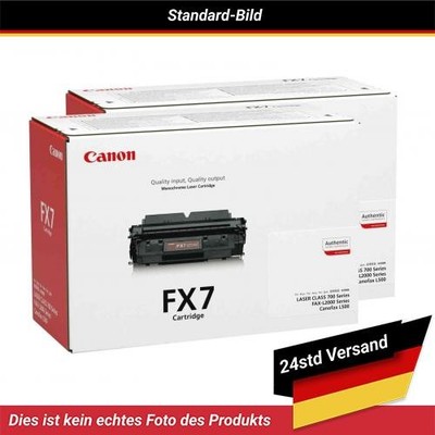 Canon FX-7 Toner Black 2 Pack