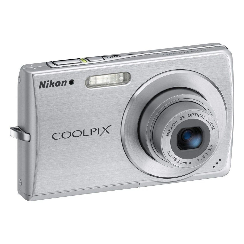 Nikon COOLPIX S200 CCD Digital Camera 7.1MP 3x Optical Zoom