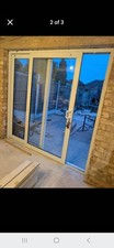 UPVC Sliding Patio Doors 2040mmx2040mm Very Good Condition.
