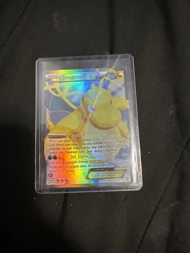 Dragonite EX Full Art Ultra Rare Holo Pokémon Card XY Furious Fists 108/111