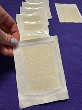 32 Large Rectangle Hydrocolloid Patches Acne and 8 Half-Moon Under Eye Patches A