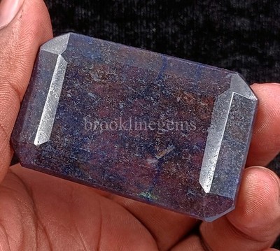 Big Stone Blue Sapphire 408.05 Ct EGL Certified Emerald Cut Loose Gemstone ''5NSN