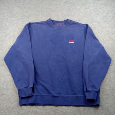 Helly Hansen Sweatshirt Mens XL Blue Cotton Pullover Crewneck Embroidered Logo