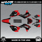 Graphics Kit for  Honda CRF250R (2018-2021) CRF450R (2017-20) Dream - Red Shift