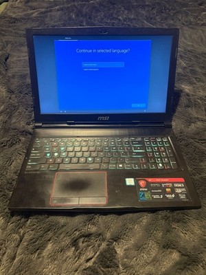 MSI GE63 7RD Raider Gaming Laptop Intel Core i7 16GB RAM 1TB HDD + 128GB SSD 120