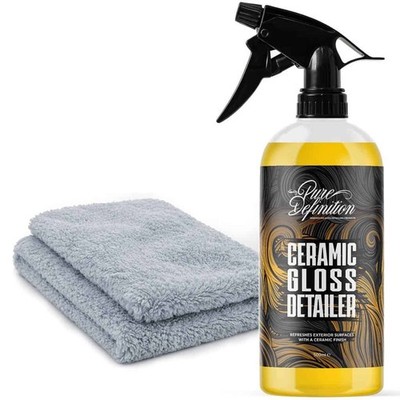 Ceramic Detailer Autowachs Glanz Spray Versiegelung Beschichtung KFZ Wasser Sicken 500ml