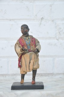 Neapolitan Terracotta figure of a n African Boy
