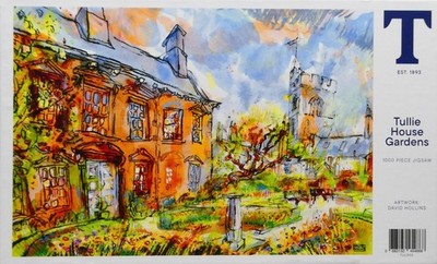 Tullie Tullie House Gardens 1000-teiliges Puzzle David Hollins-neu versiegelt