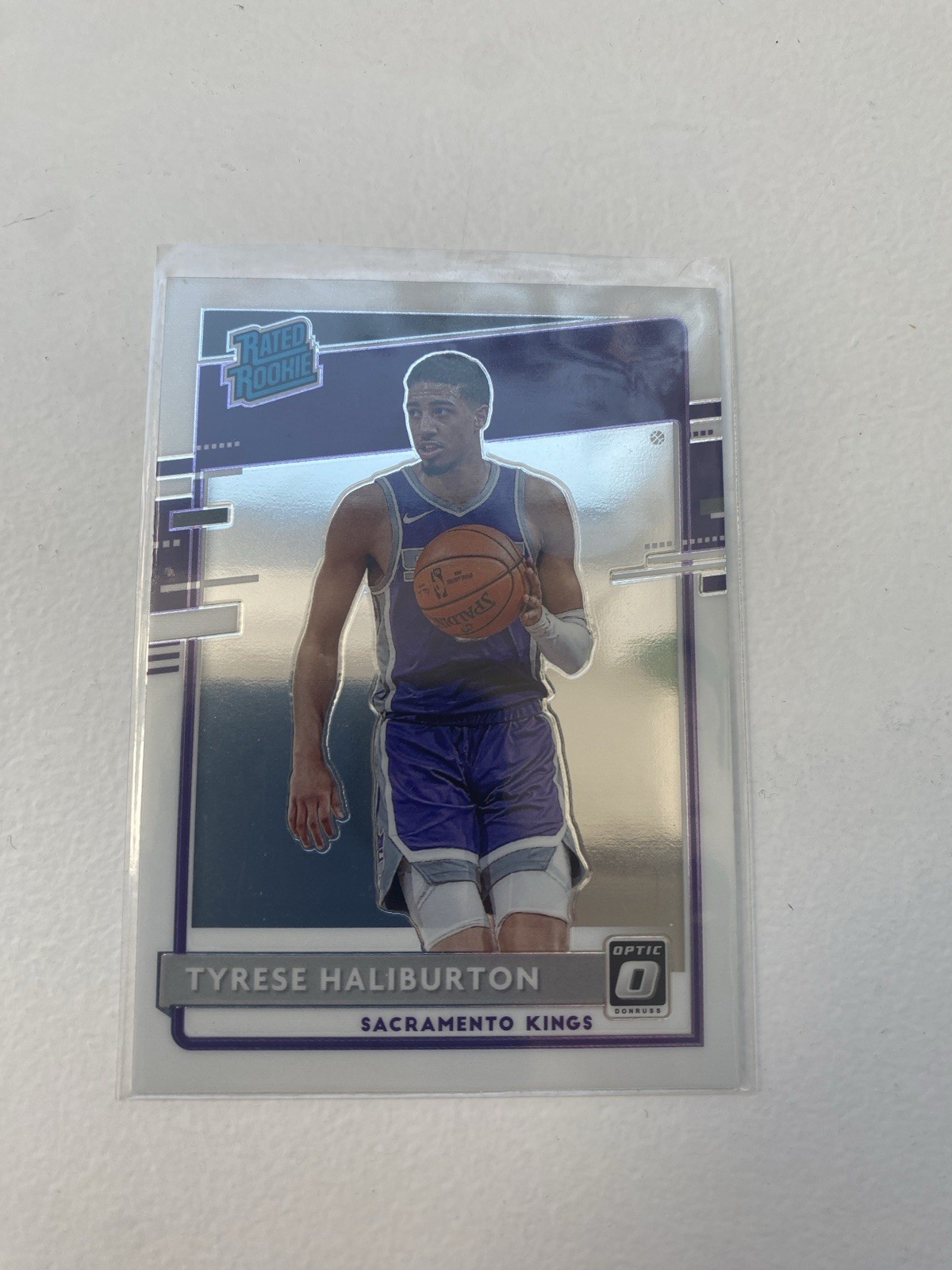 2020-21 Panini Donruss Optic Rated Rookie Tyrese Haliburton RC #162