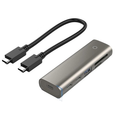 USB-Hub USB-A(Gen2)+2xUSB-C(Gen 2)+ /TF 3.0 Hub für Laptop Multi-Splitter-A6145