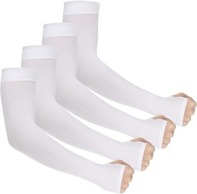 4 Paar Ärmel UV Sonnenschutz Ärmlinge Armschutz UPF 50+, Arm Sleeve Gaming, A