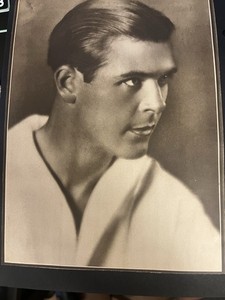 VINTAGE PHOTOS WITH SIGNED INDEX CARD DONALD KEITH MOVIE SILENT MOVIE STAR