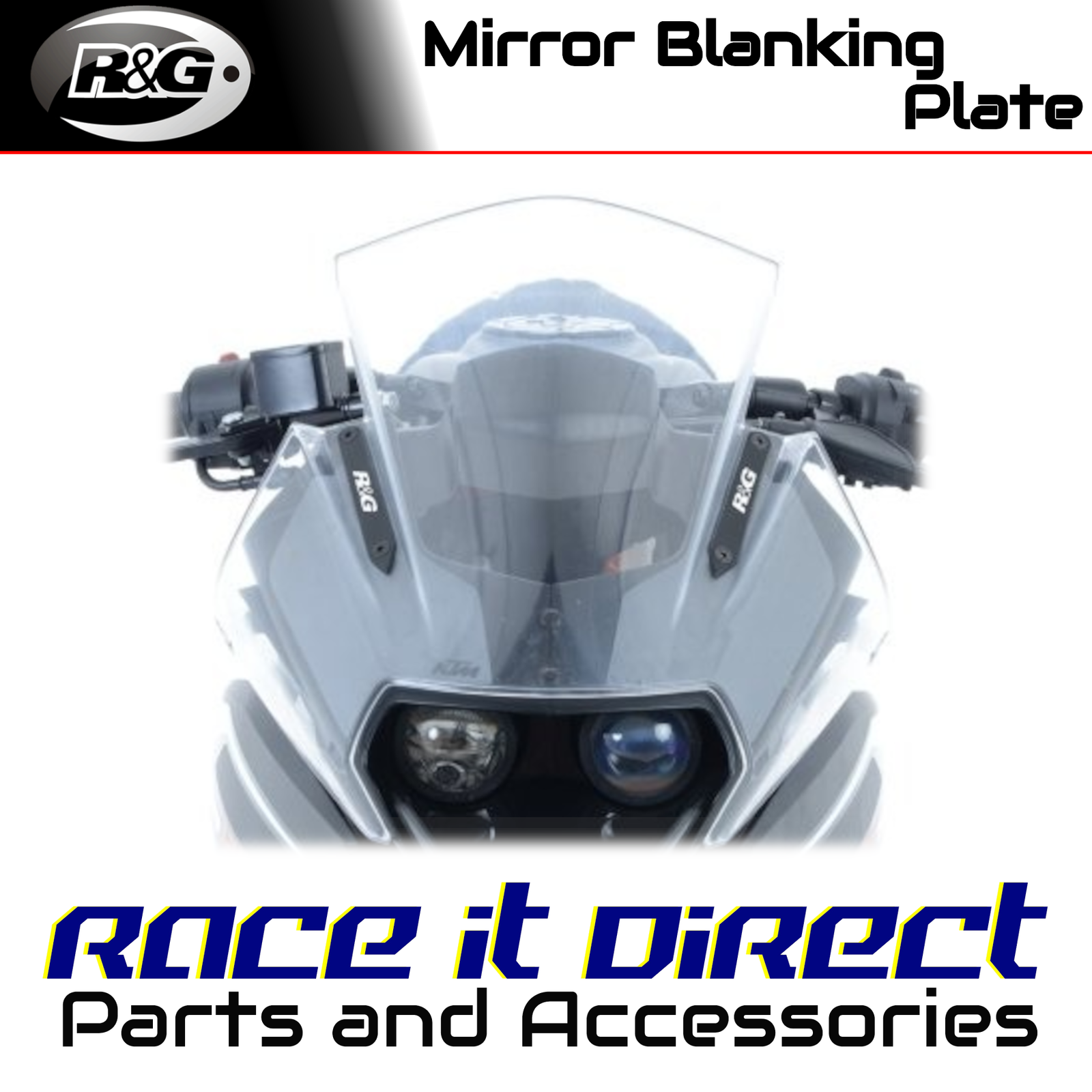 R&G - MBP0019BK - Mirror Blanking Plates