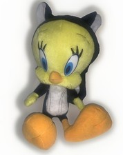 Looney Tunes Tweety Bird Black Cat Suit Costume Plush Small Doll