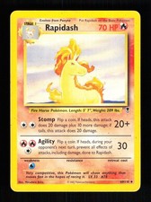 Rapidash 60/110 Uncommon Legendary Collection Pokemon 2002 MP Arita