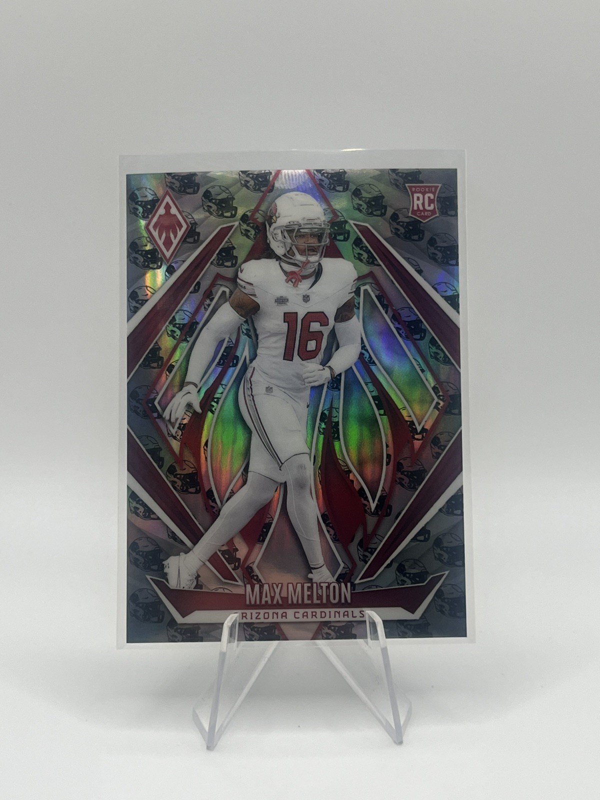 Max Melton Panini Phoenix #227 Team Helmet