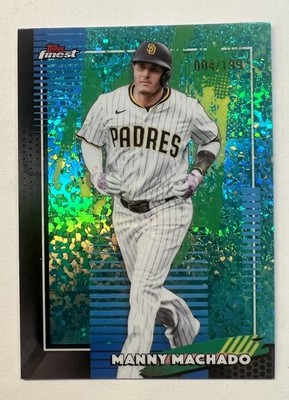 2026 Topps Finest Manny Machado Green Mini Diamond #d 04/199