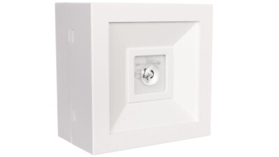 LOVATO N LED-Leuchte 3W 370lm (optional offen) 1h Doppelfunktion AT weiß 
