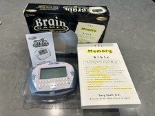 Radica Brain Games Electronic Handheld Game New NOS Includes The Memory Bible