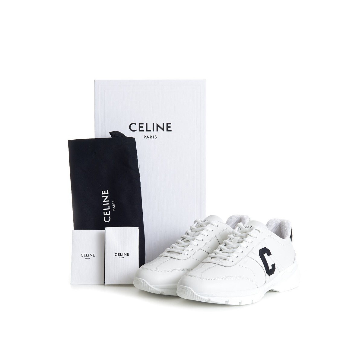 CELINE 1100$ Men's CR-02 Low Lace-Up 