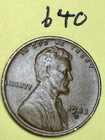 1933-D LINCOLN WHEAT CENT, "Extremely Fine" condition, #640