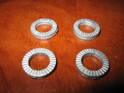 KRAFTWERKTURBO 4x Wedge Lock Vibration Proof Wedge-Lock Washers M8 x 13.5 x 2.5 Zn
