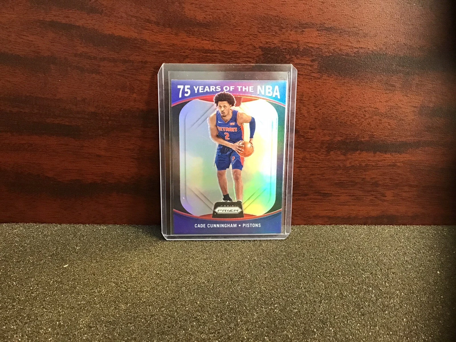 2021-22 Panini Donruss Optic Cade Cunningham 75 Years of the NBA SILVER PRIZM RC
