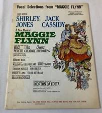 1968 song book ~ MAGGIE FLYNN vocal selections ~ Shirley Jones, Jack Cassidy