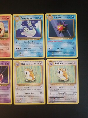 XY Evolutions Near Complete Non Holo Rare Set (6) Card Lot