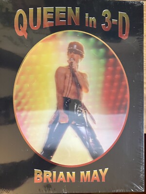 QUEEN IN 3D By Brian May - Hardcover -New, Sealed - Slipcase