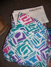 VINTAGE 1995 FISHER PRICE Deluxe Perfect Support Carrier Baby Sling