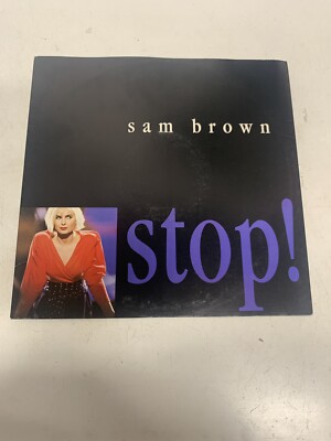 SAM BROWN- STOP-12  Vinyl -NR Mint