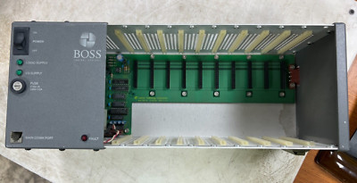   CONTROL TECHNOLOGY MODEL 2600-10 POWER SUPPLY & 10 SLOT CHASSIS
