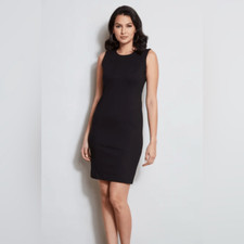 Tahari Solid Sheath Dress Size 8