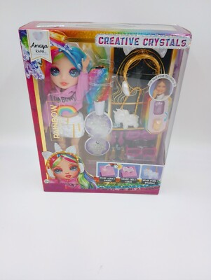 NEW RAINBOW HIGH CREATIVE CRYSTALS FASHION DOLLS AMAYA RAINE FAST/FREE SHIPPING