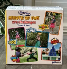 Funwares Outdoor Minute Of Fun Party Game 272 Challenges Team & Duels