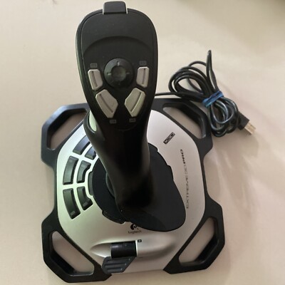 Logitech X3D Extreme 3D Pro Joystick Controller With USB For PC
